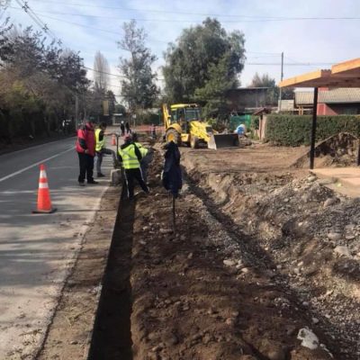 Movimiento de Tierra, Asfalto y Hormigon en Plazoleta Isla de Maipo1