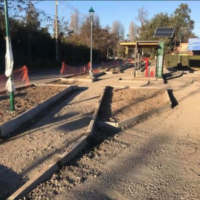 Movimiento de Tierra, Asfalto y Hormigon en Plazoleta Isla de Maipo5