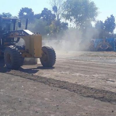 Movimiento de Tierra y Cambio de Orientación de 5 Canchas - Lo Prado (2)