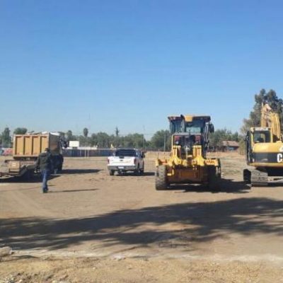 Movimiento de Tierra y Cambio de Orientación de 5 Canchas - Lo Prado (3)